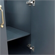 36 in. Single Wooden Vanity  Dark Gray Finish Right Door Cabinet Only