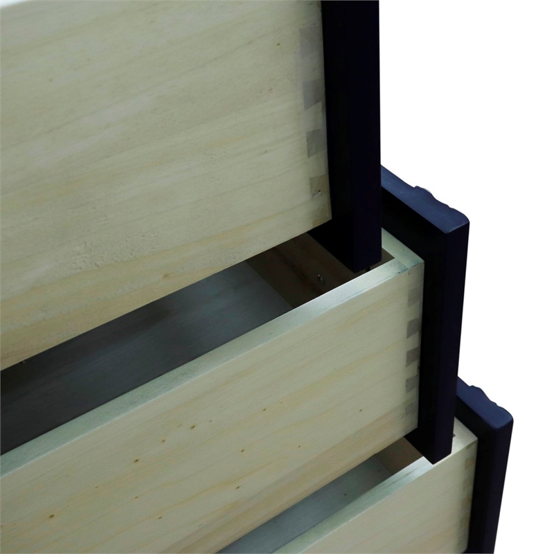 48 in. Single Wooden Vanity  Blue Finish Cabinet Only