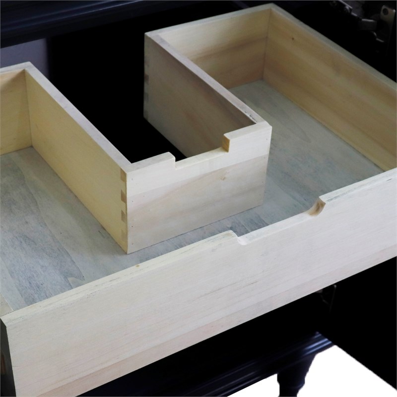 31 in. Single Wooden Vanity  Dark Gray with Black Galaxy Rectangle Sink