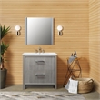 30 in. Single Wooden Vanity  in Gray Pine