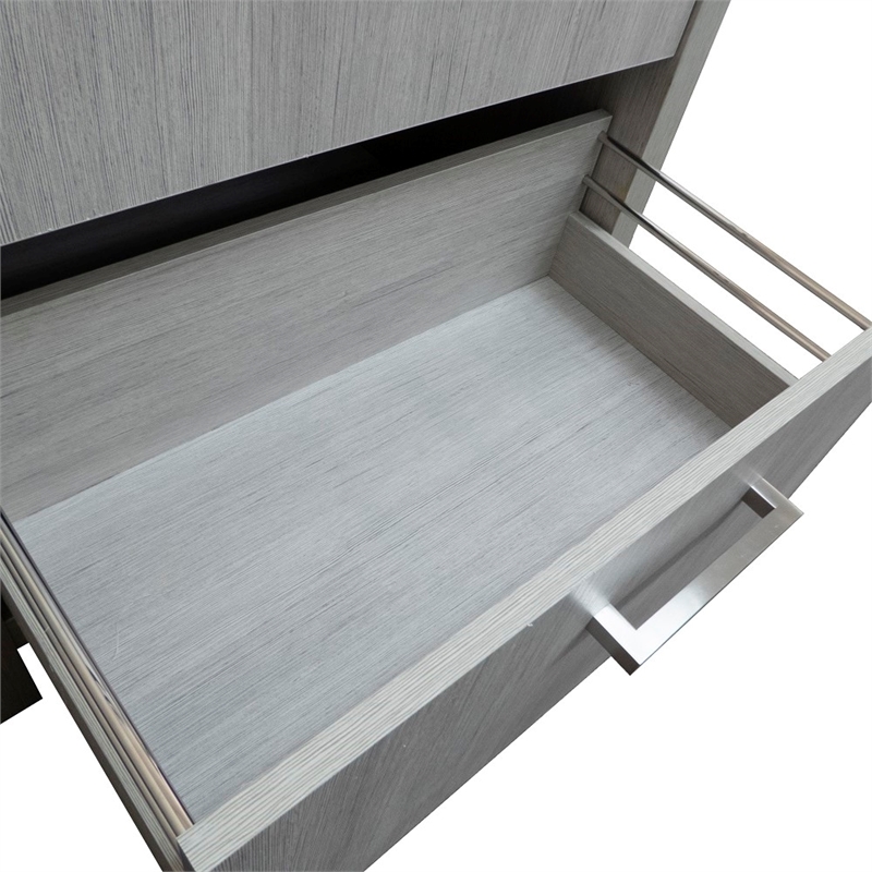 30 in. Single Wooden Vanity  in Gray Pine