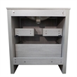 30 in. Single Wooden Vanity  in Gray Pine