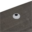 24 in. Single Vanity in Gray Oak finish with Solid Surface Resin White Sink