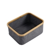 48 in. Single Vanity in Natural Finish with Solid Surface Resin White Sink