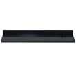 23.5 in. Dark Gray Wireless Charging Shelf and Frameless Mirror Set