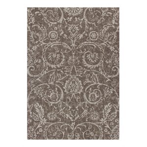 addison rugs tobin damask fabric area rug in in brown