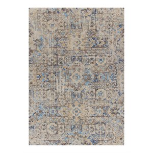 addison rugs tobin bohemiam chic fabric area rug in in blue