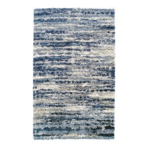 addison rugs borealis abstract stripe fabric area rug in blue