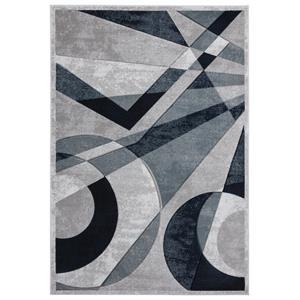 mda home orelsi gray/blue abstract polypropylene area rug - 10' x 14'