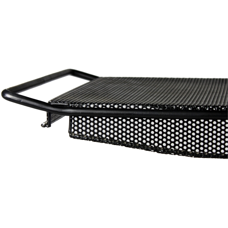 Sheridan Pierce Bar Cart Trolley in Black Metal