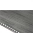 Manhattan Beach Arch Solid Wood Console Table in Natural with Zinc Top