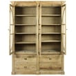 Manhattan Beach Solid Wood Upton Bookcase in Natural