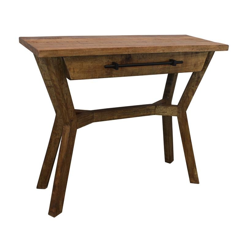 Tahoe Solid Wood Console with Drawer in Natural