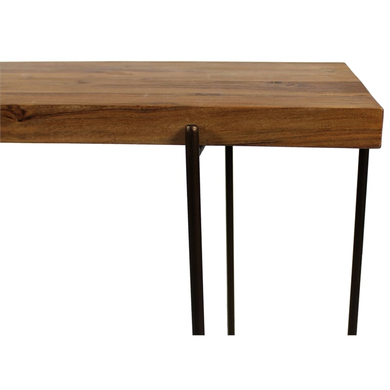 Anaheim Austin Console Table in Modern Natural Finish on Acacia Solid Wood