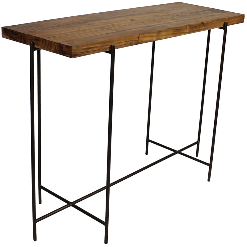 Anaheim Austin Console Table in Modern Natural Finish on Acacia Solid Wood
