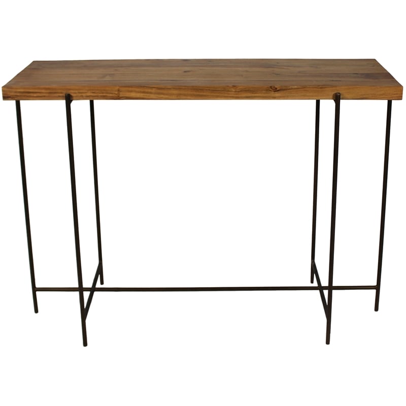 Anaheim Austin Console Table in Modern Natural Finish on Acacia Solid Wood
