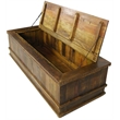 Sedalia Solid Wood Trunk Cocktail Table in Natural