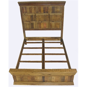 Sedalia Solid Wood King Bed in Natural