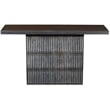 Sarah Solid Wood Console Table in Antique Brown Finish