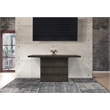 Sarah Solid Wood Console Table in Antique Brown Finish