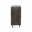 Sarah Solid Wood 2-Door Sideboard in Antique Brown Finish