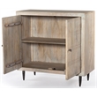 Sarah Solid Wood 2 Door Sideboard in Brushed Ivory Finish