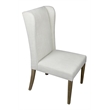 Wilcox Fabric Upholstered Side Chair in White