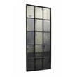 Sheridan Antique Mirror in Gray Metal