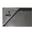Sheridan Antique Mirror in Gray Metal