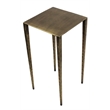 Noah Cast Iron Side Table in Brass