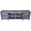 Sheridan Metal Media Cabinet in Gray