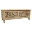 Carter Solid Wood Storage Chest in Ivory