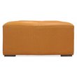 Java Solid Wood Cocktail Table with Leather Cover