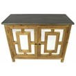 Manhattan Beach Nelson Solid Wood 2 Door Sideboard  Natural