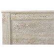 Gridley Mango Solid Wood Hand-Carved Queen Bed in White Wash