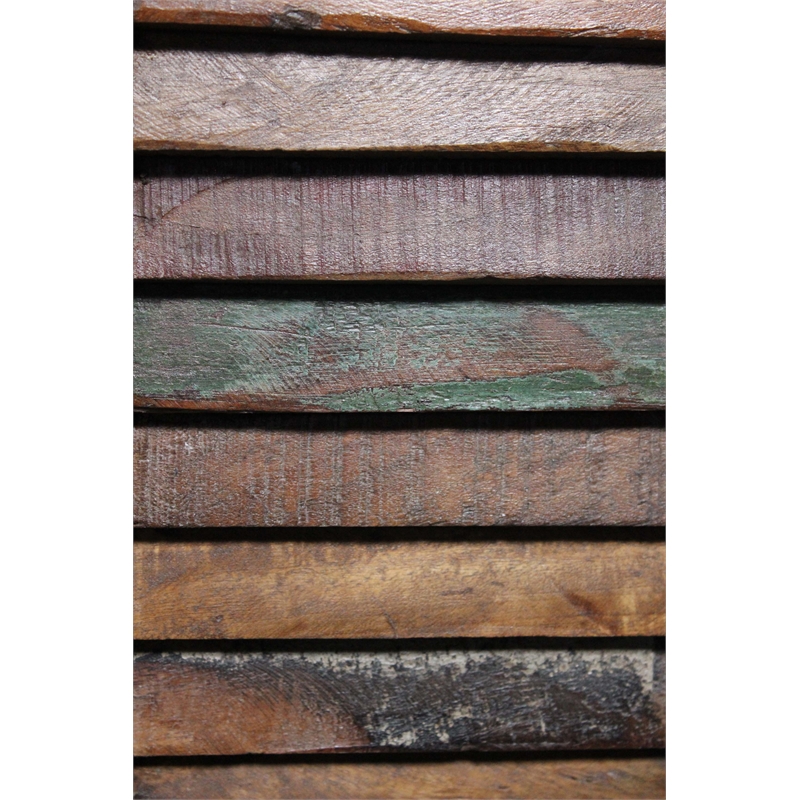 Beach Reclaimed Solid Wood 2 Door Buffet in Multi-Color