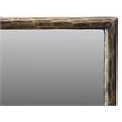 Melvin Floor Mirror on Cast Iron in Gold Finish