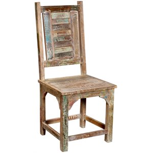 Trinidad Solid Wood Dining Chair in Multi-Color