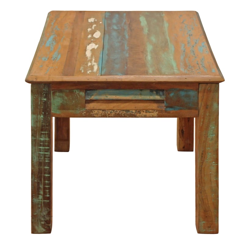 Trinidad 1-Drawer Solid Wood End Table in Multi-Color