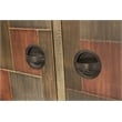 Mar Vista 3-Drawer 3-Door Sideboard with Copper Metal Cladding