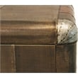 Mar Vista 3-Drawer 3-Door Sideboard with Copper Metal Cladding