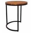 Rane Nesting 3-Table Set in Copper Metal-Cladded Round Top