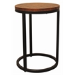 Rane Nesting 3-Table Set in Copper Metal-Cladded Round Top