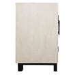 Bayside 2-Door Sideboard with Solid Wood Frame Multi-Color 2-Tone Finish