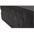 Onyx Storage Cocktail Table in Dark Gray on Mango Solid Wood