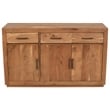 Fernious 3 Drawer 3 Door Sideboard in Natural Finish on Mango Solid Wood