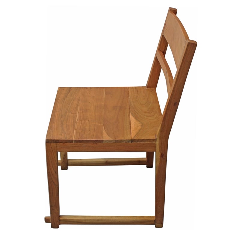 Fernious Dining Chair on Mango Solid Wood in Natural Finish - 2 Piece Set