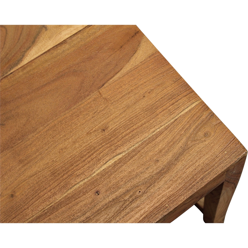 Fernious Dining Chair on Mango Solid Wood in Natural Finish - 2 Piece Set