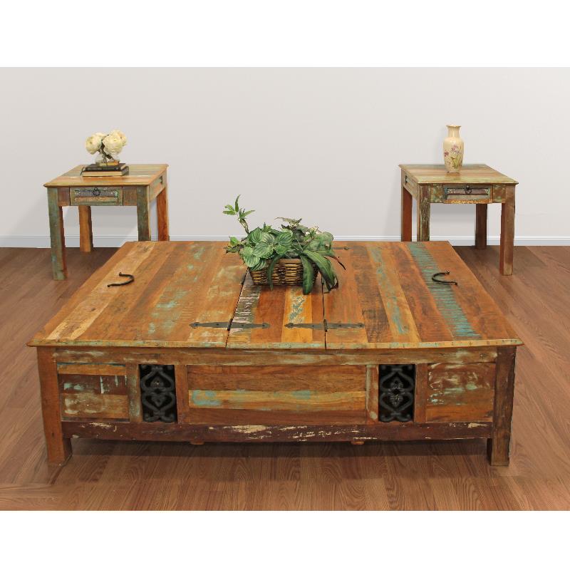 Trinidad 3-Piece Coffee Table Set with 40