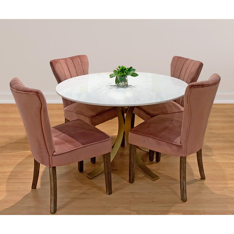 Haskell 5-piece Dining Set With 48